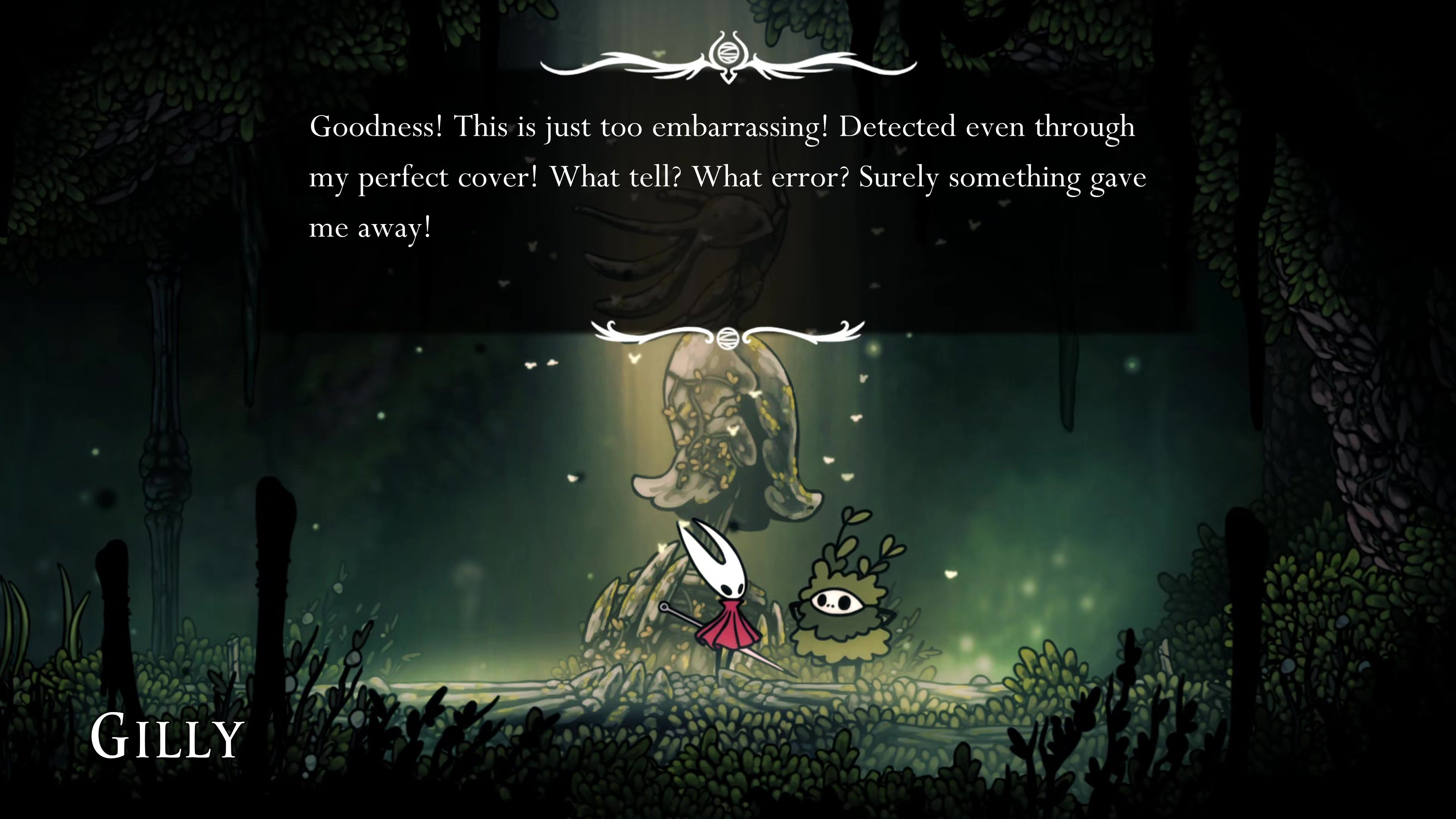 A screenshot of Hollow Knight: Silksong showing the path through Hunter's March. - 20