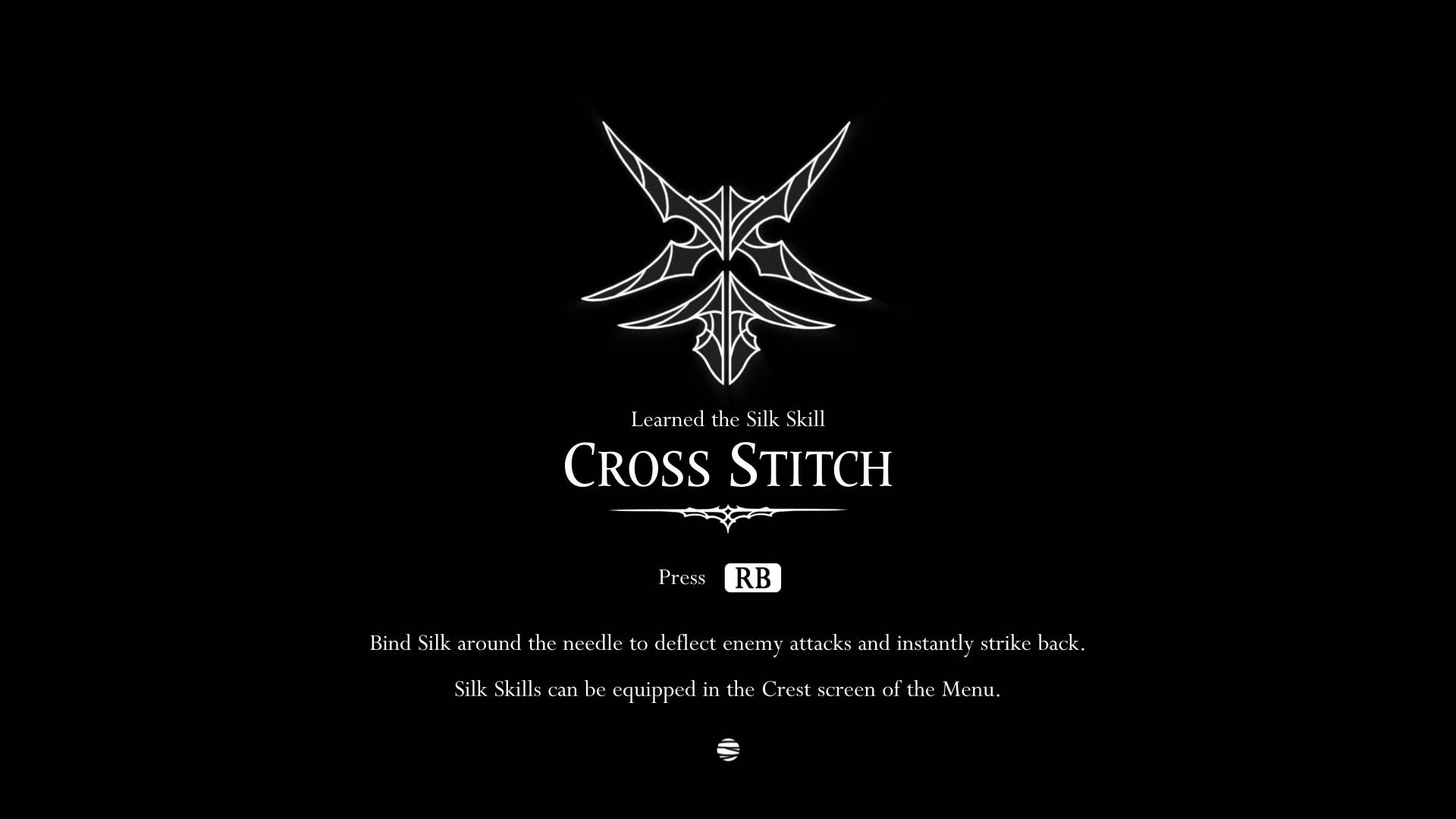 Screenshot of the Hollow Knight: Silkson showing the path through the exhaust organ.