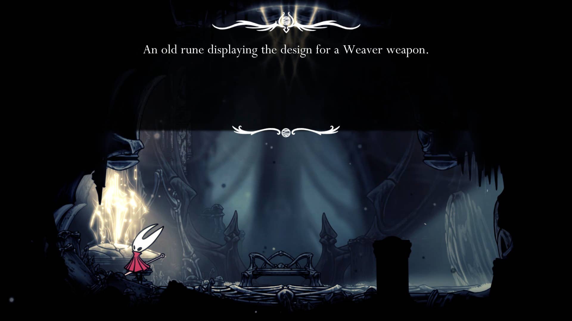 Screenshot of Hollow Knight: Silksong showing the path through Mount Fay.