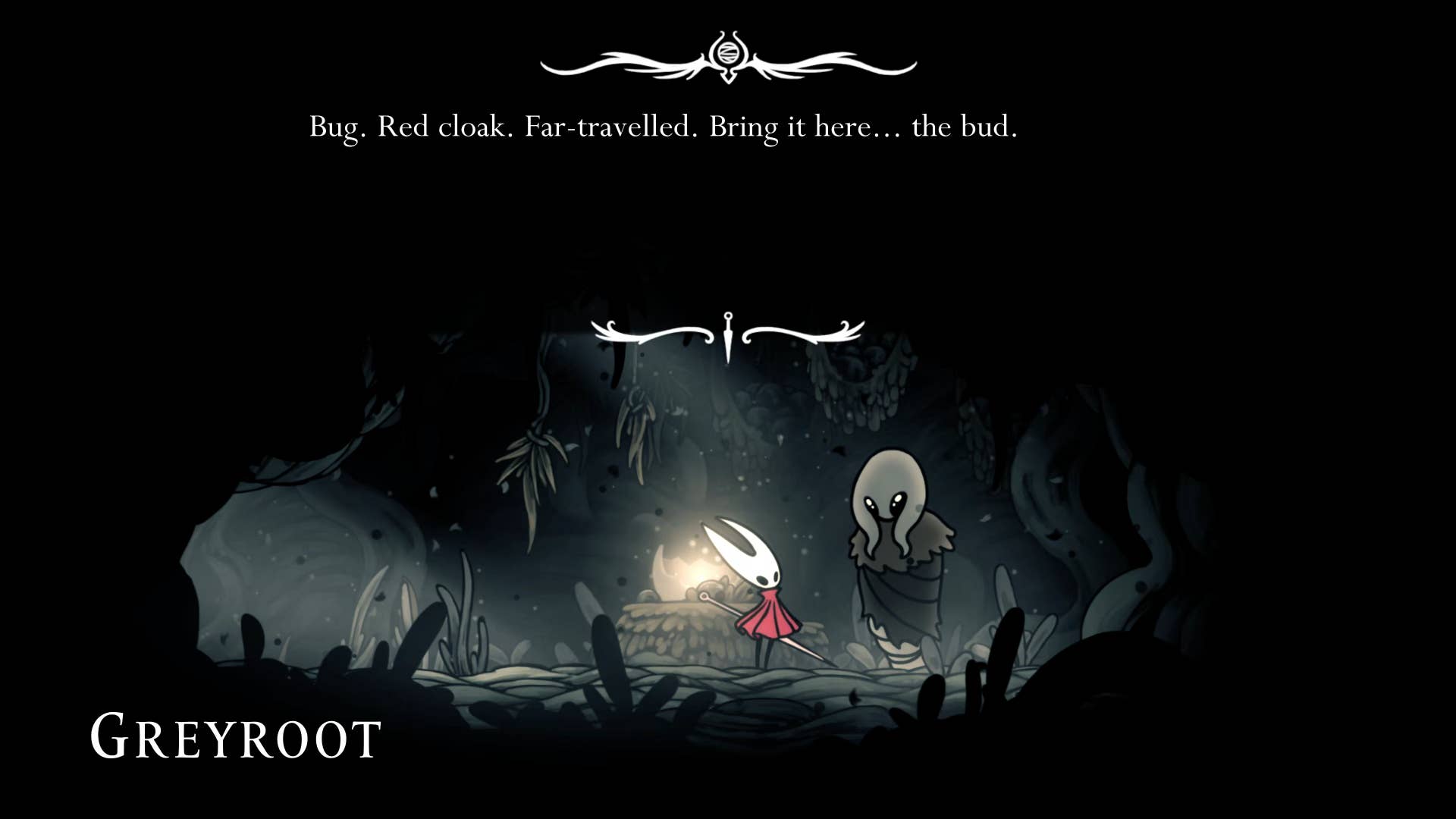 Hollow Knight screenshot: Silksong shows the paths through various side quest areas late in the game.