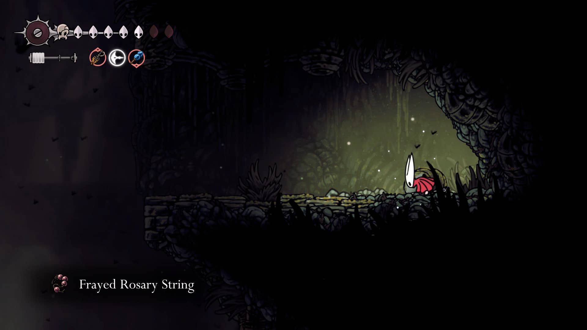 Hollow Night screenshot: Silkson shows the path through Billwater.