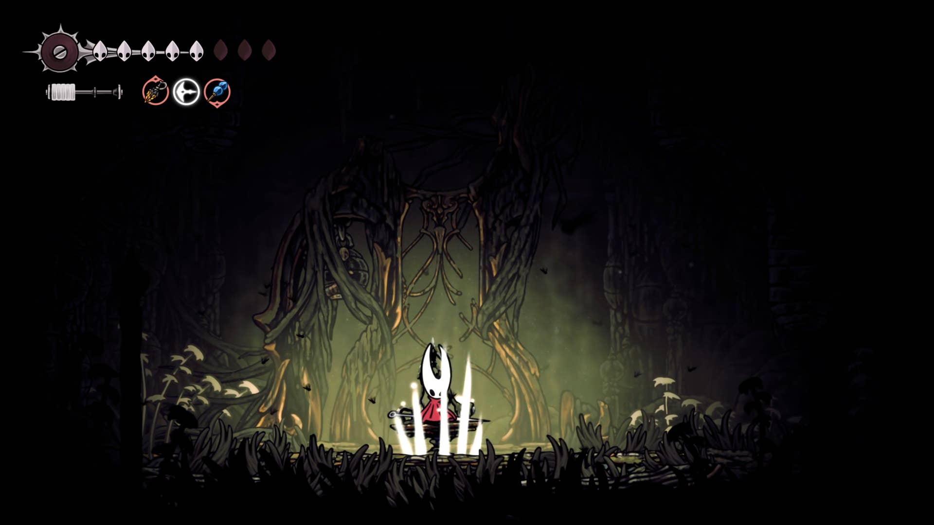Hollow Night screenshot: Silkson shows the path through Billwater.