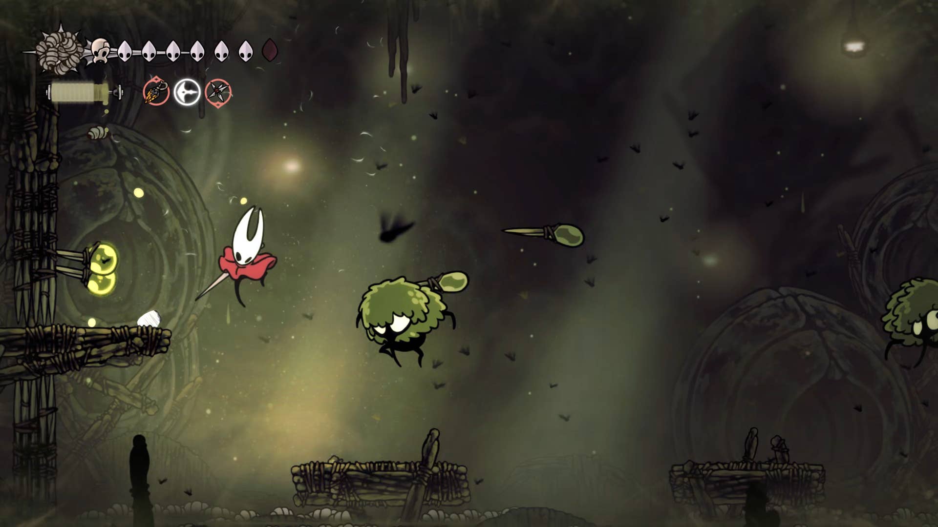Hollow Night screenshot: Silkson shows the path through Billwater.
