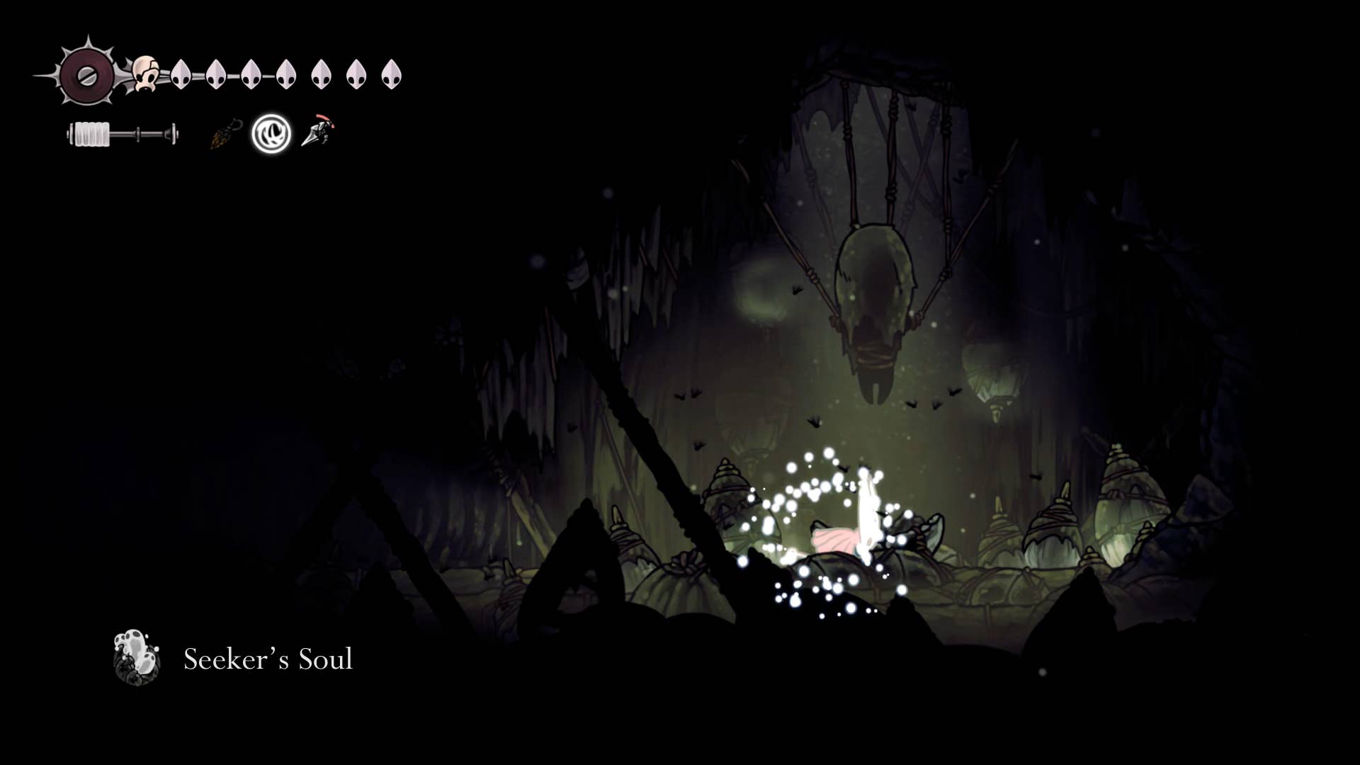 Hollow Night screenshot: Silkson shows the path through Billwater.