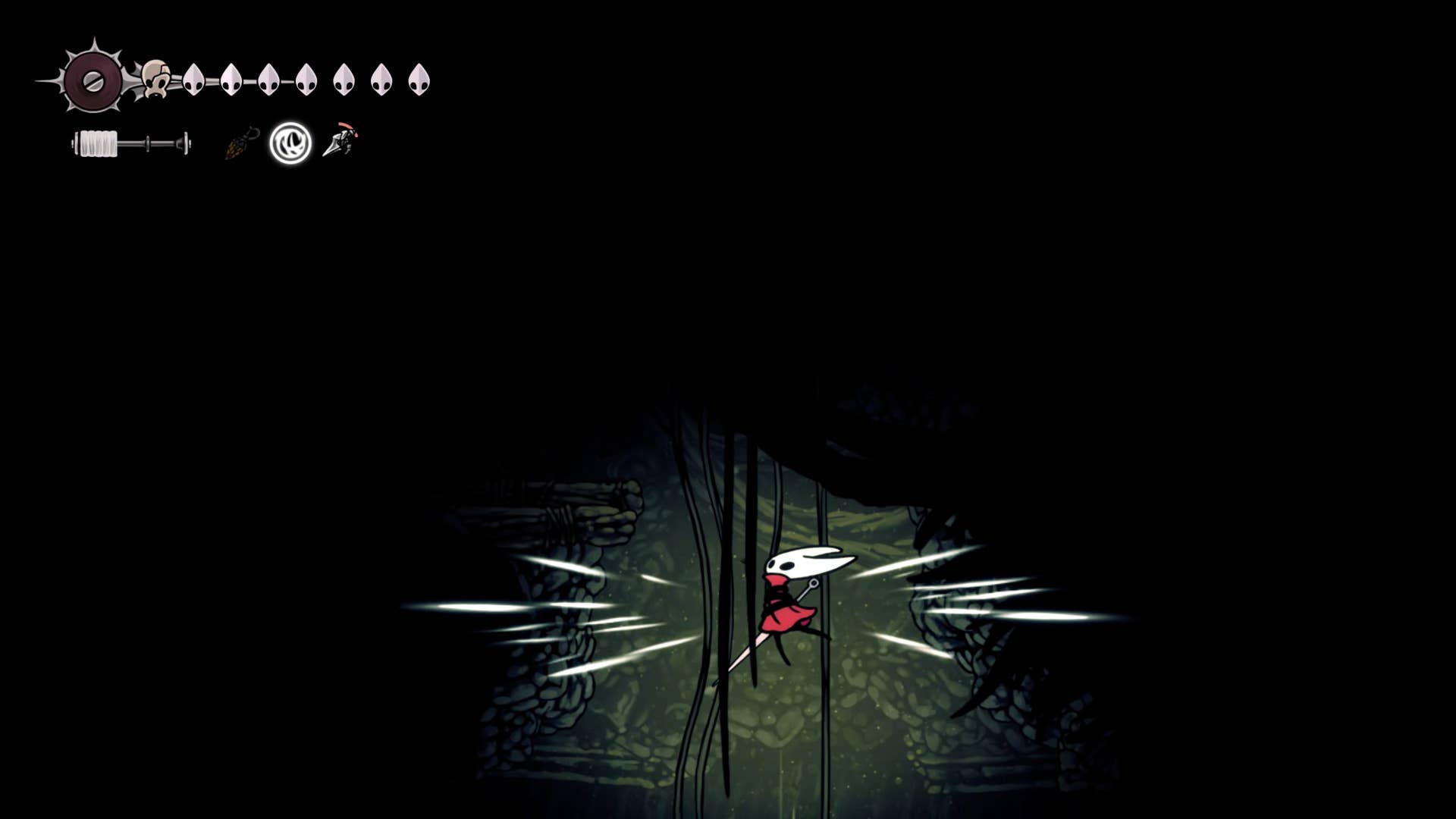 Hollow Night screenshot: Silkson shows the path through Billwater.