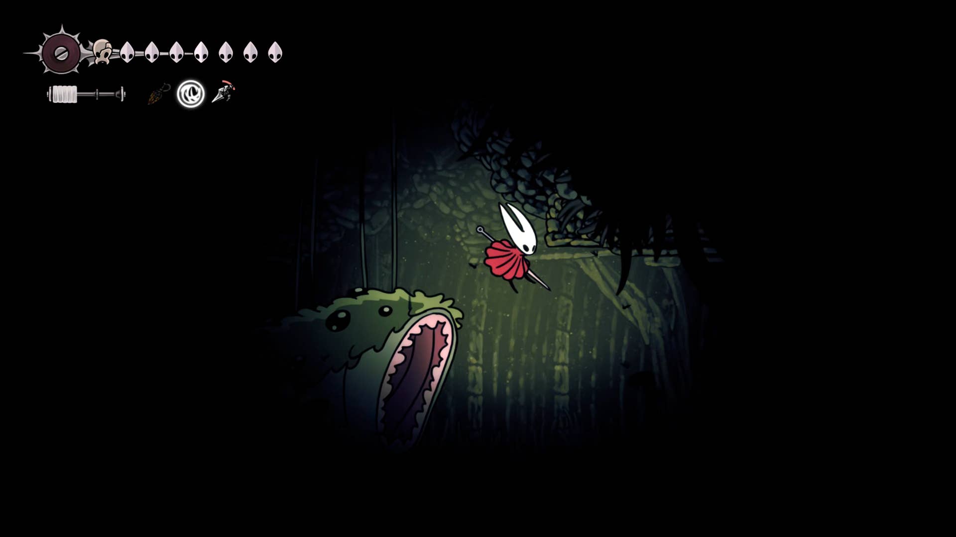 Hollow Night screenshot: Silkson shows the path through Billwater.