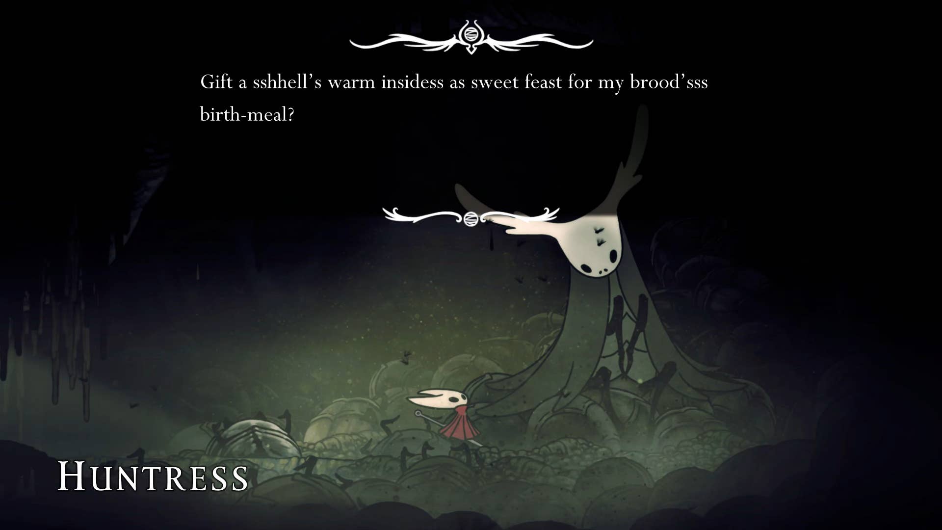 Hollow Night screenshot: Silkson shows the path through Billwater.