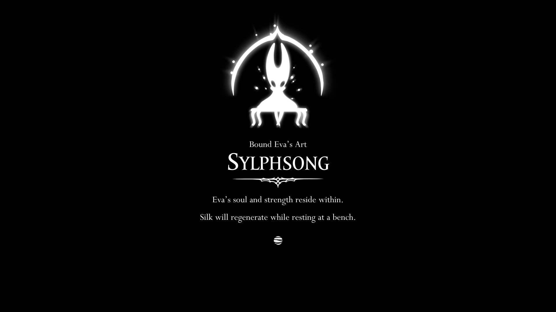 Hollow Knight screenshot: Silksong showing paths through different regions to complete certain quests and activities before ending Act 2.