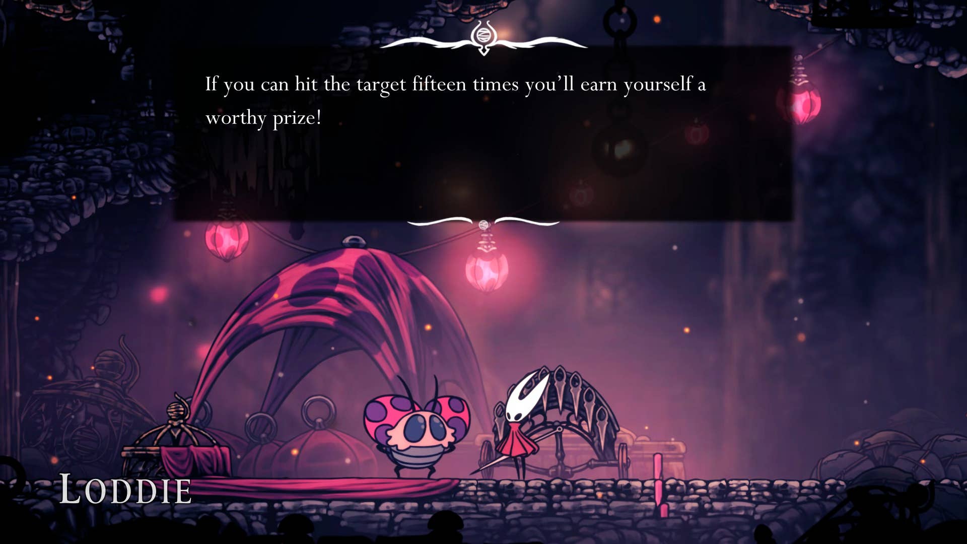 Hollow Knight screenshot: Silksong showing paths through different regions to complete certain quests and activities before ending Act 2.