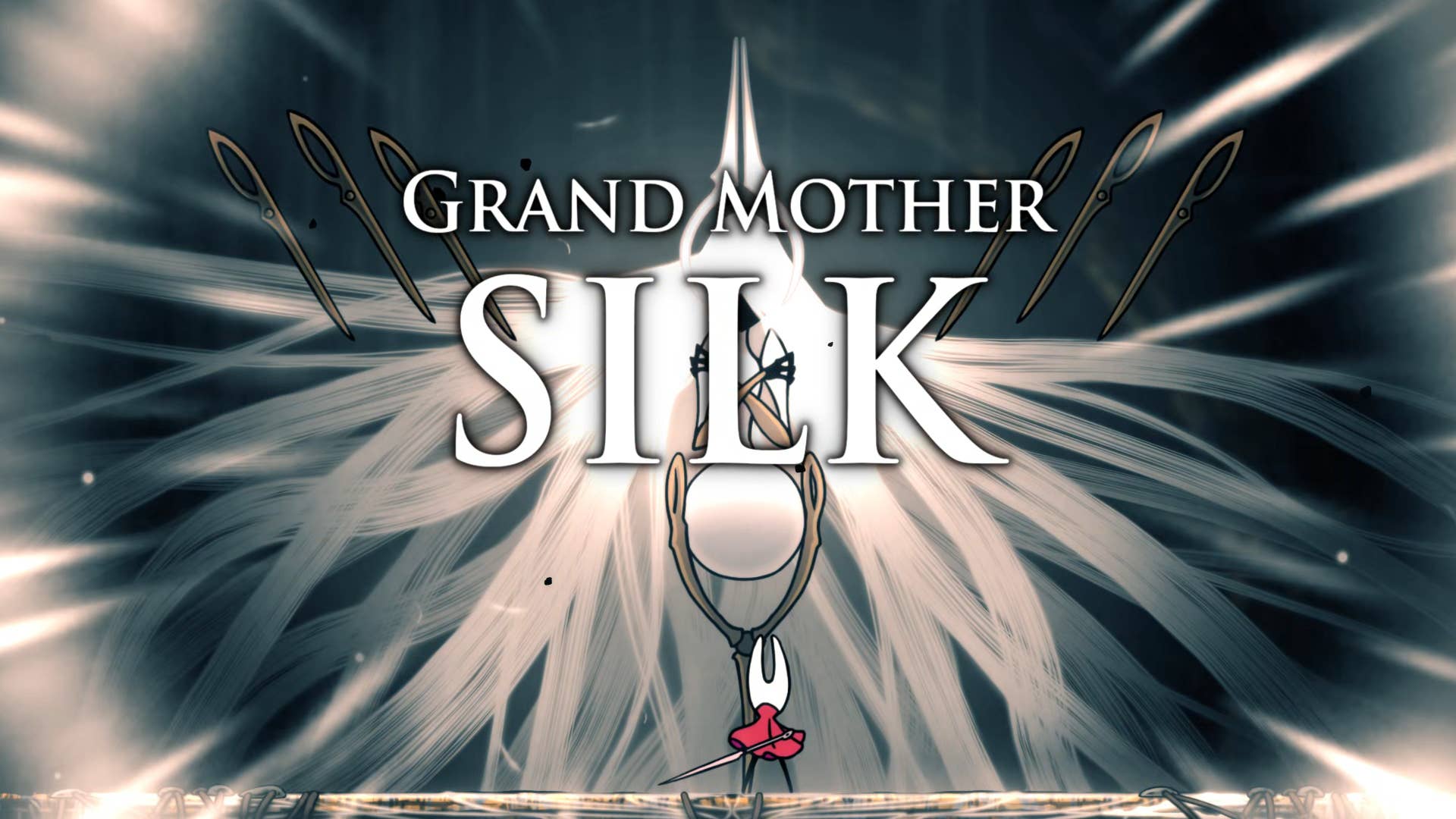 Hollow Knight screenshot: Silkson showing the street in a cradle.
