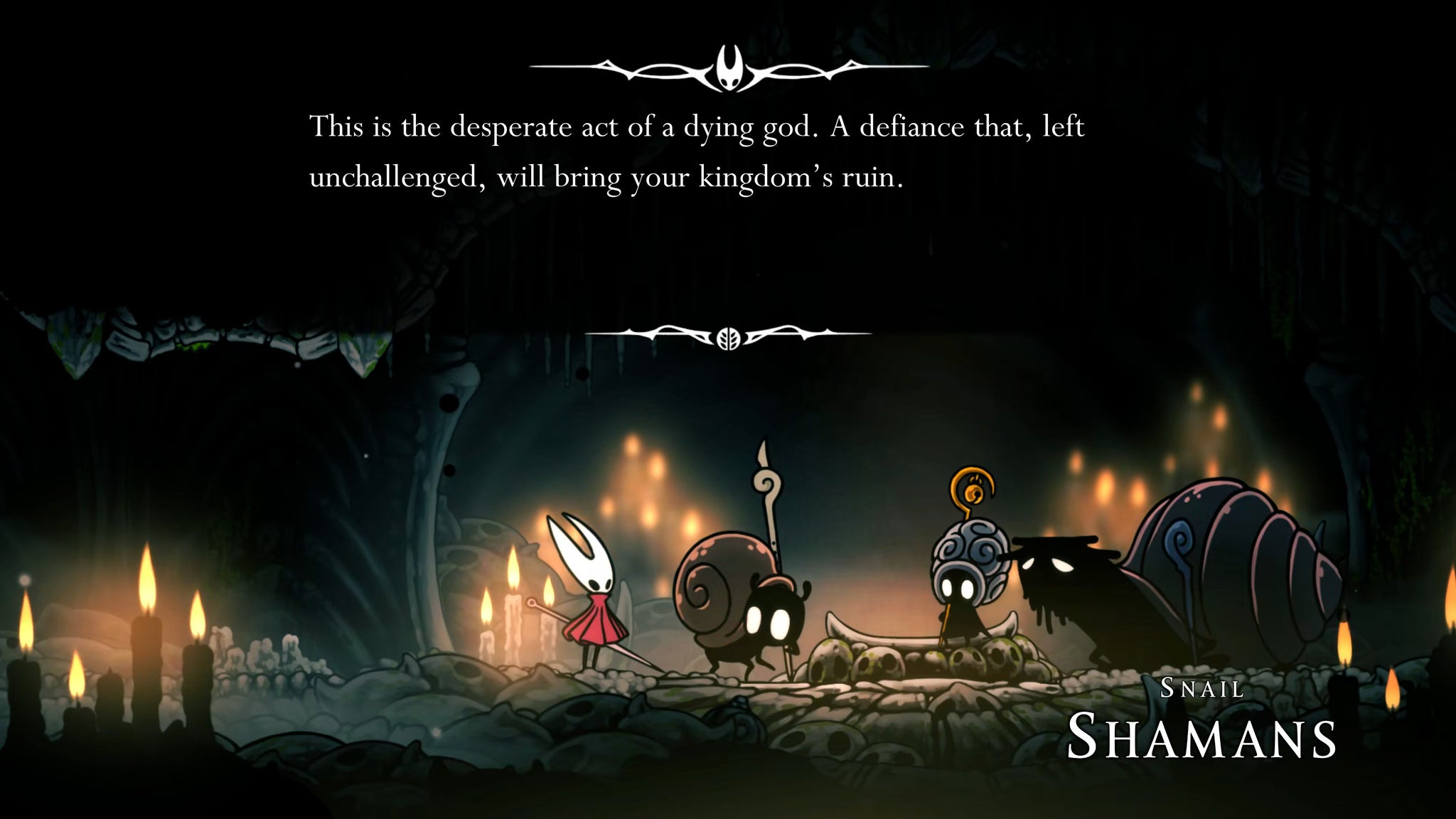 A screenshot of Hollow Knight: Silksong showing the path through the beginning of Act 3. - 35