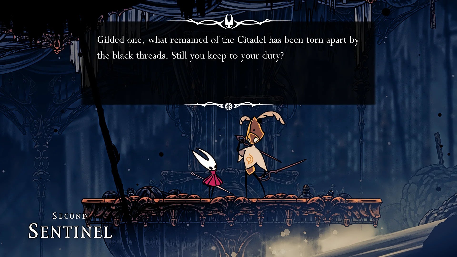 A screenshot of Hollow Knight: Silksong showing the path through various final quests and activities in Act 3. - 48