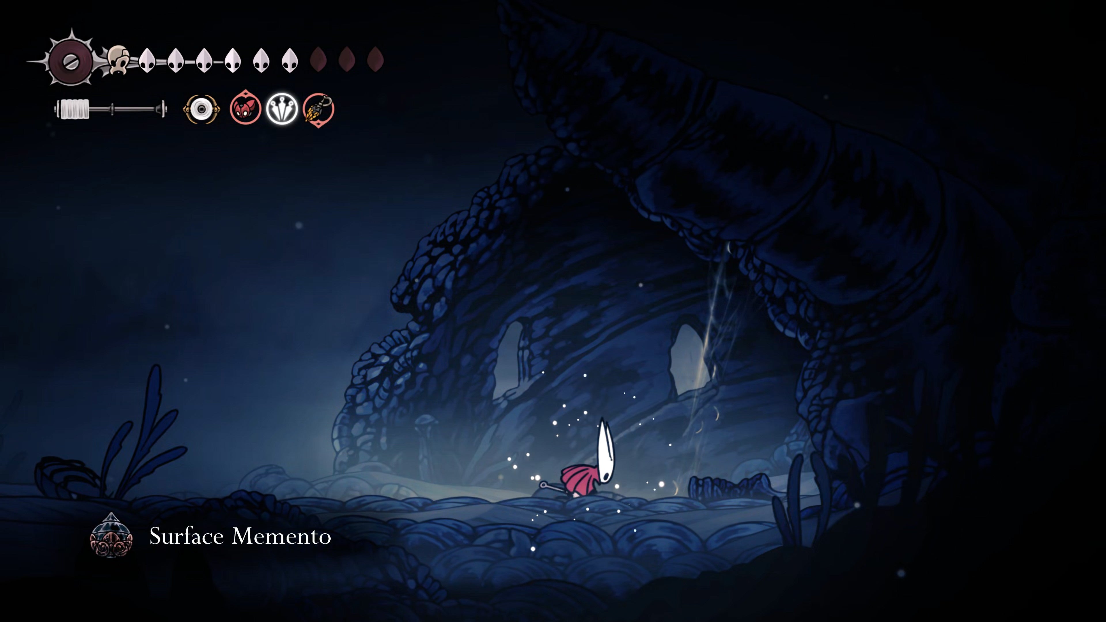 A screenshot of Hollow Knight: Silksong showing the path through various final quests and activities in Act 3. - 89