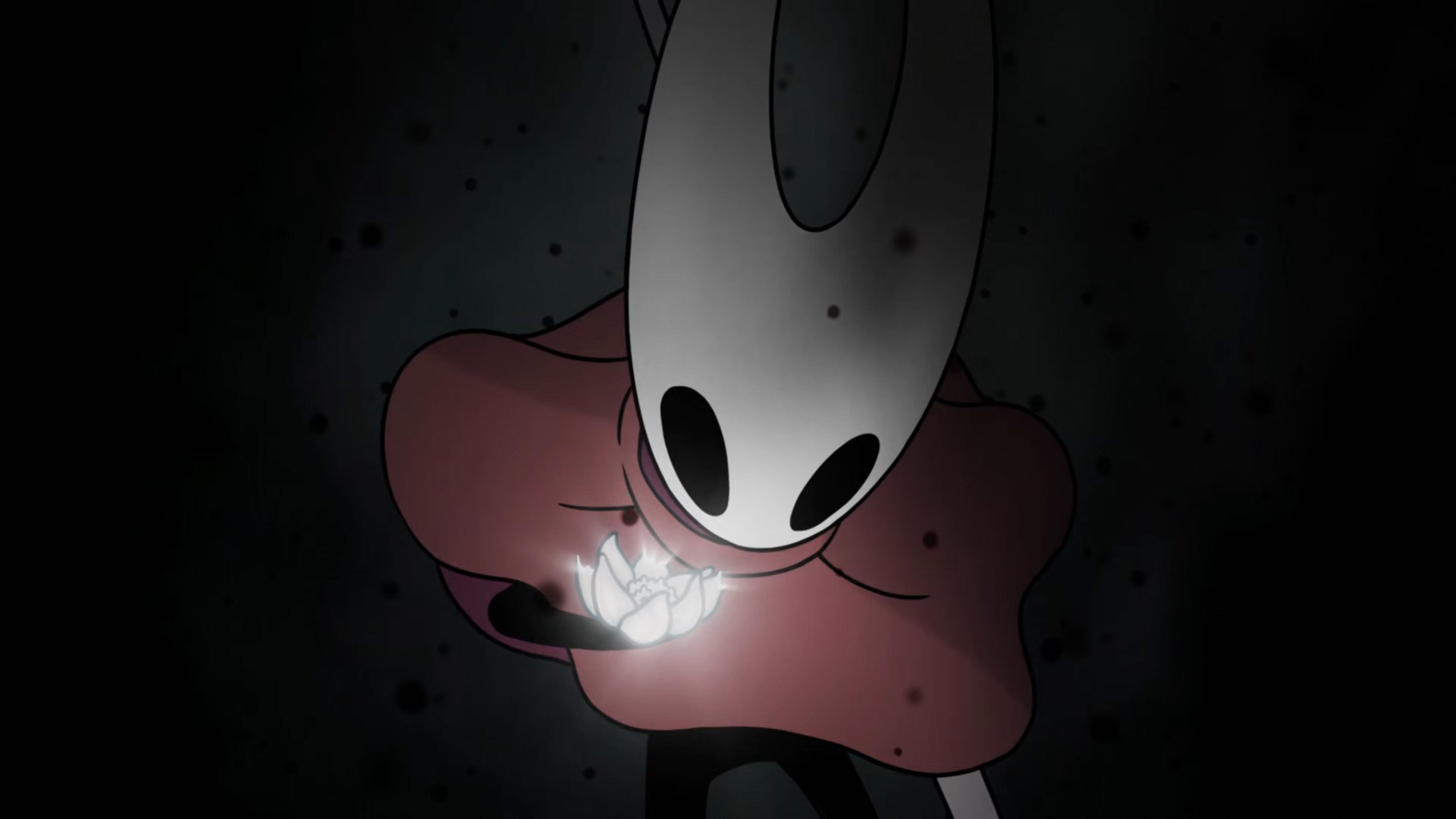 A screenshot of Hollow Knight: Silksong showing the path through The Abyss to reach the True Ending at the end of Act 3. - 9
