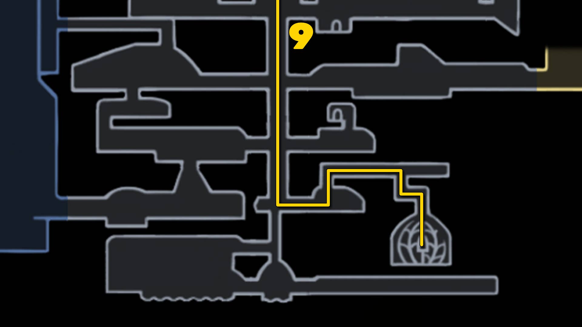 Part of Hollonite: Slab Silkson Map. It shows you the path to follow our walkthrough.