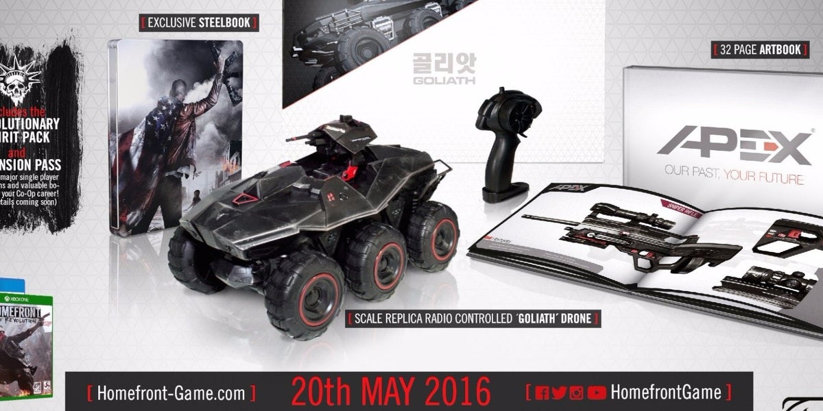 Homefront: The Revolution’s Goliath Edition comes with a real-life