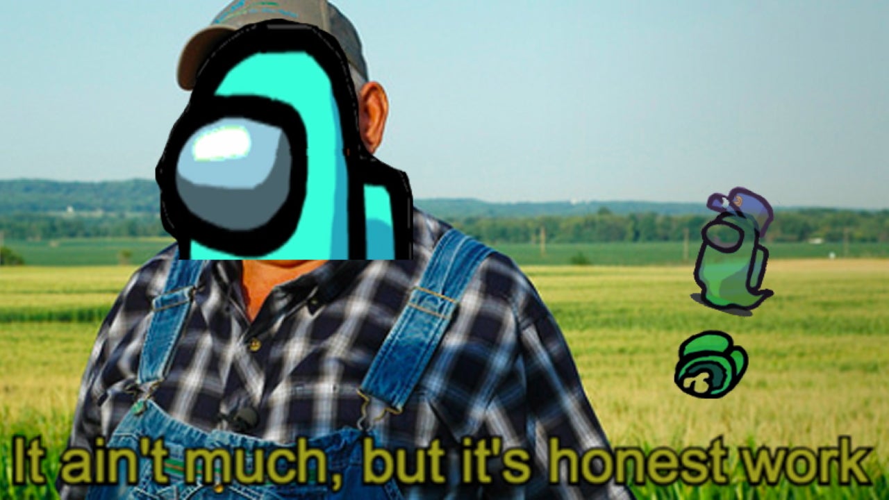 Please leave me to my mundane jobs in Among Us