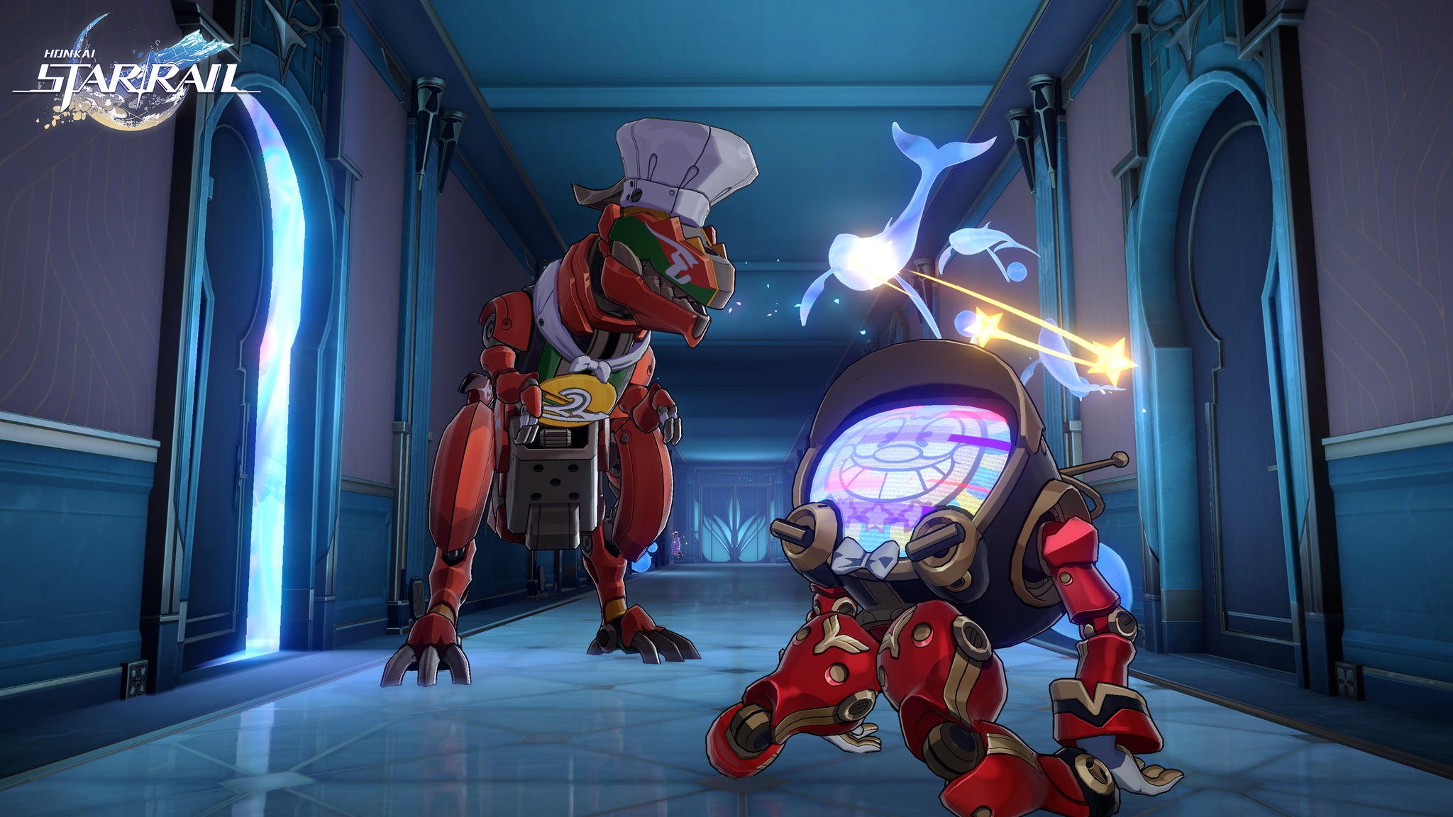 Fantasy dream creatures stalking the halls of Penacony in Honkai: Star Rail 2.0. - 5