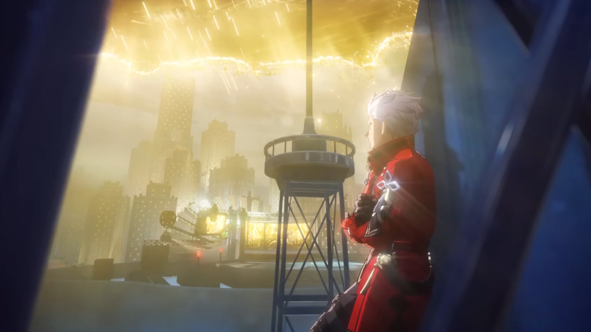 Archer observing Penacony from a distance in HSR - 6