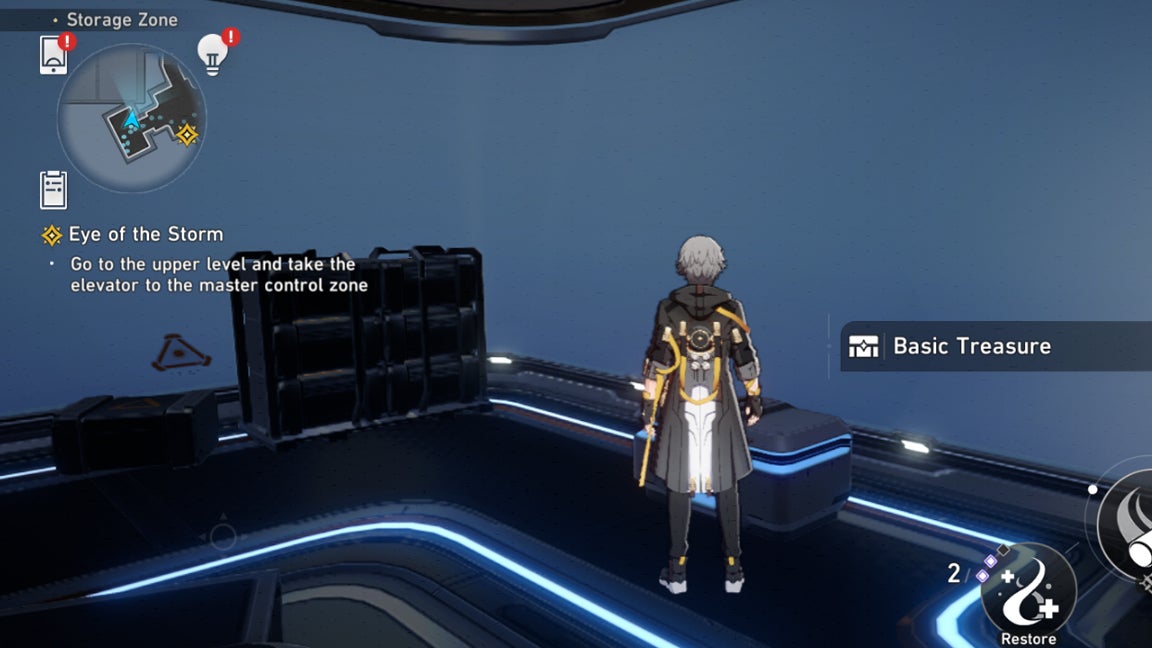 A Basic Treasure Chest at the Herta Space Station in Honkai Star Rail. - 4