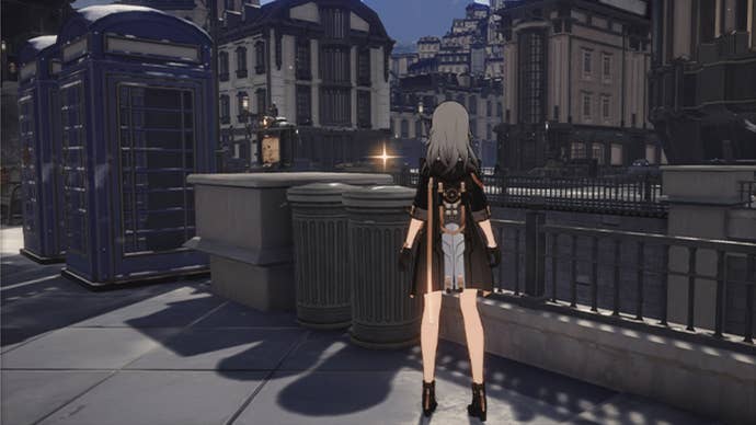 In-game image taken from Honkai Star Rail showing Jarilo-VI, which is one of the planets players explore.