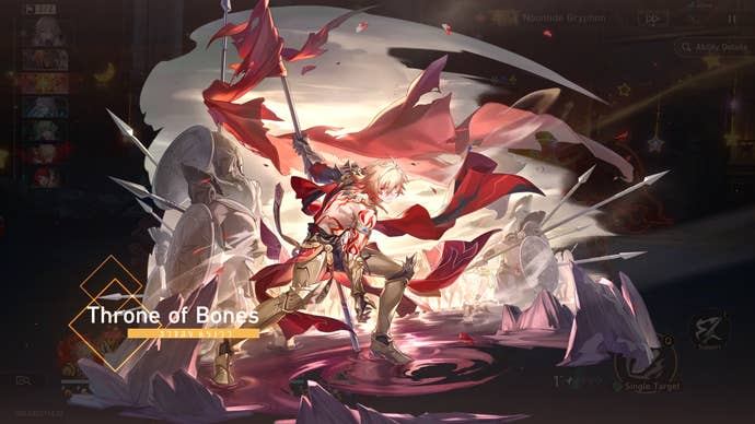 Mydei’s splash banner in Honkai Star Rail