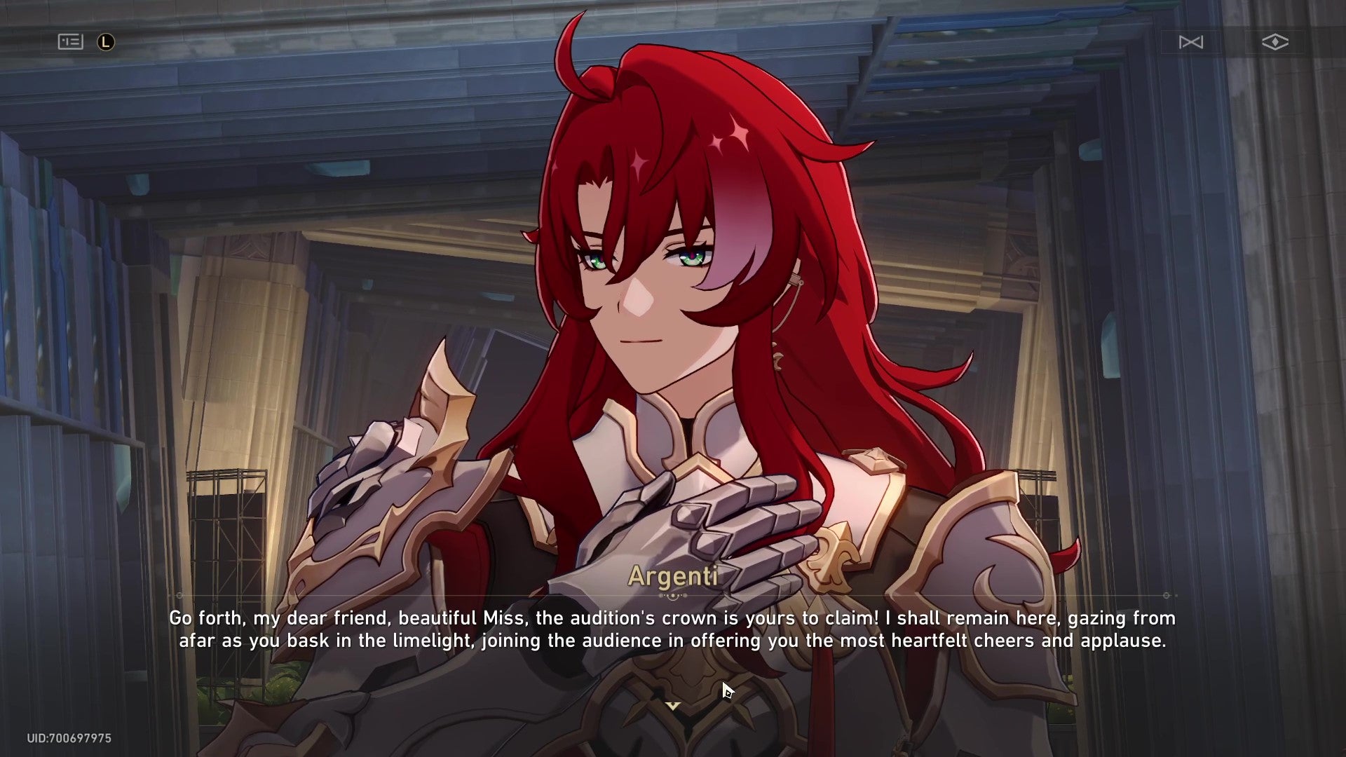 Argenti politely agrees to let Stelle and Firefly get on with saving Penacony. - 3