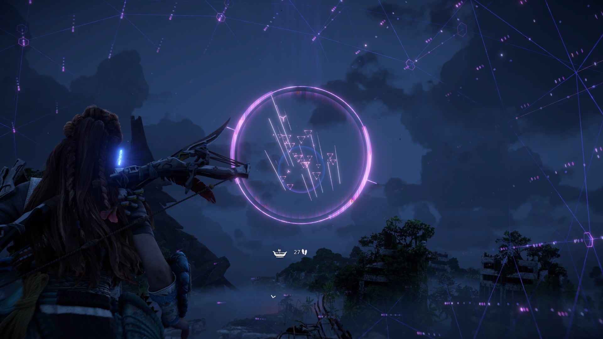 horizon forbidden west burning shores aerial capture west path start