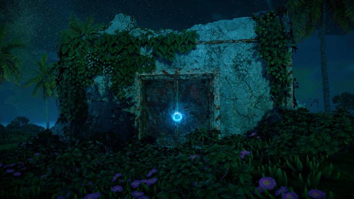 horizon forbidden west burning shores aerial capture west transmitter location