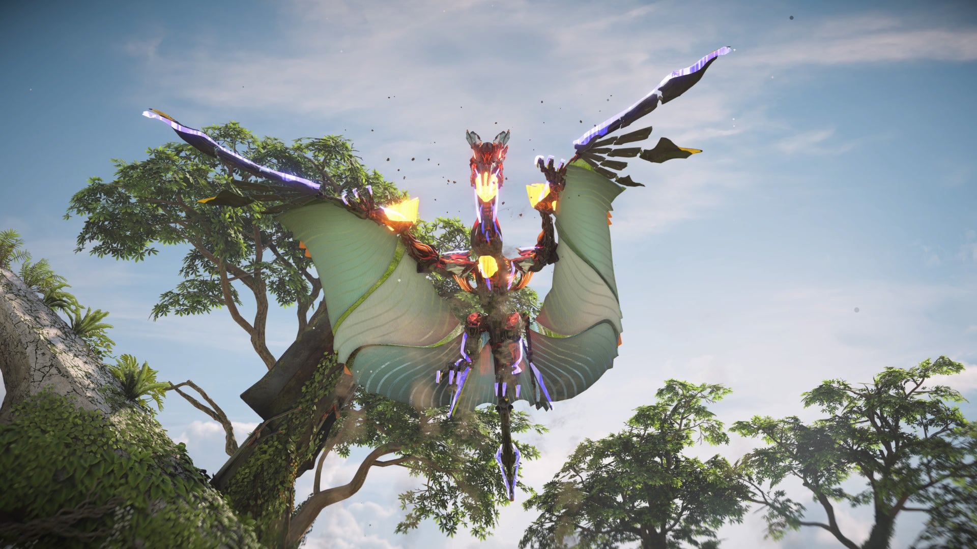 horizon forbidden west burning shores airborne waterwing weaknesses highlighted