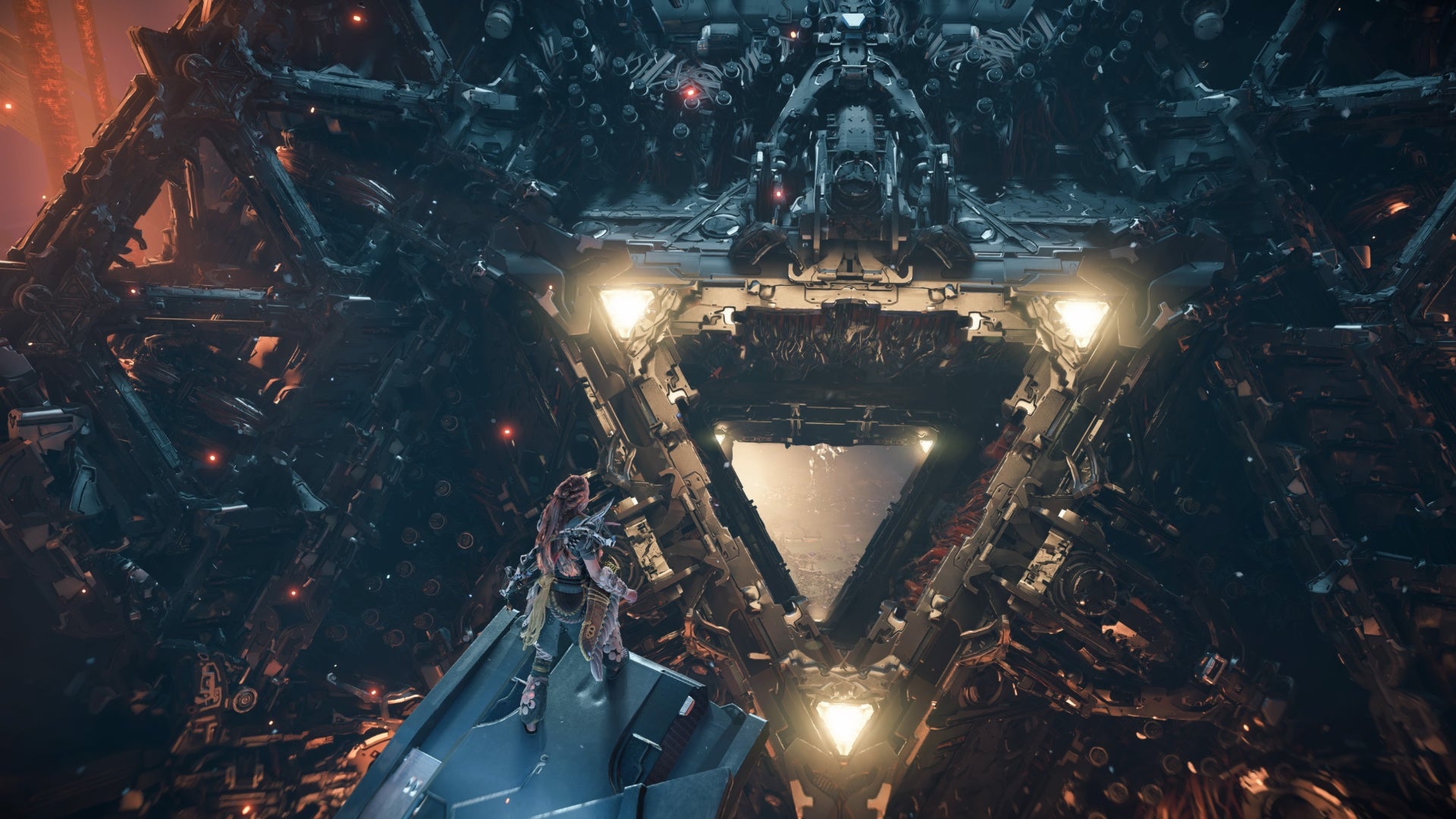 horizon forbidden west burning shores cauldron theta core entrance