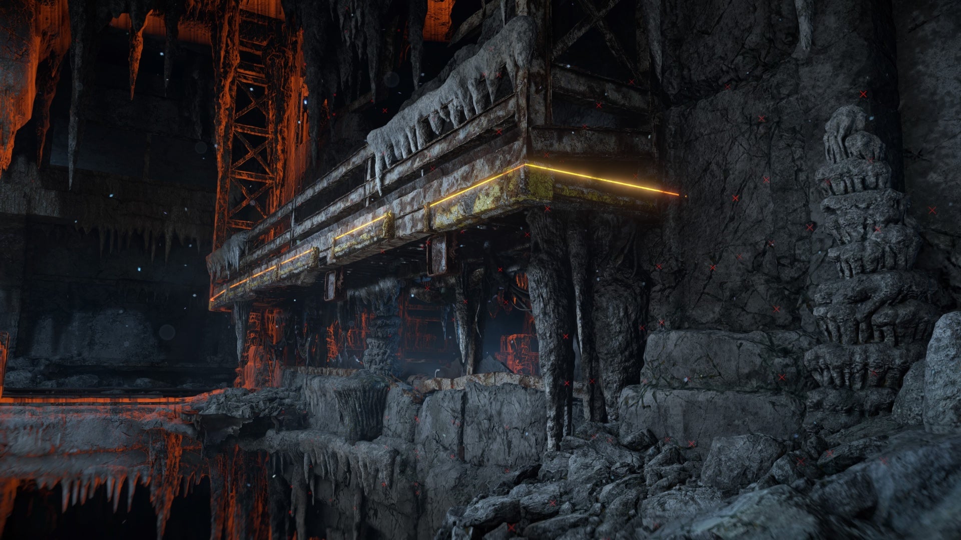 horizon forbidden west burning shores friend in the dark second floor climbing holds