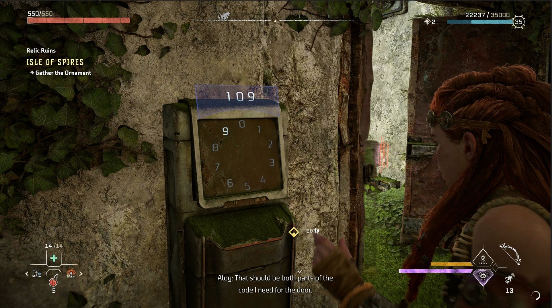 Horizon Forbidden West Relic Ruin Ornaments: All Relic Ruin Codes and Solutions - 105