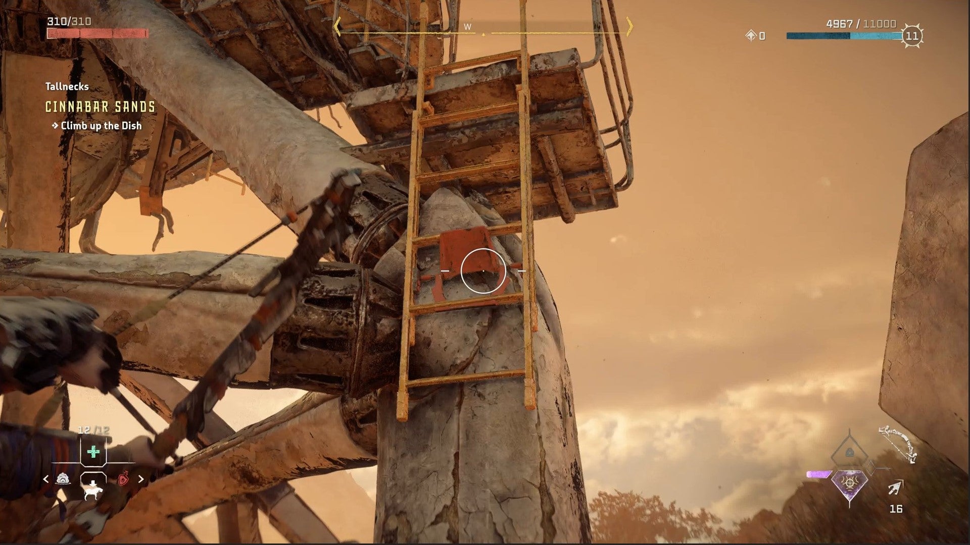 Horizon Forbidden West Tallneck Locations: How to Climb Tallnecks and Remove Map Fog - 6