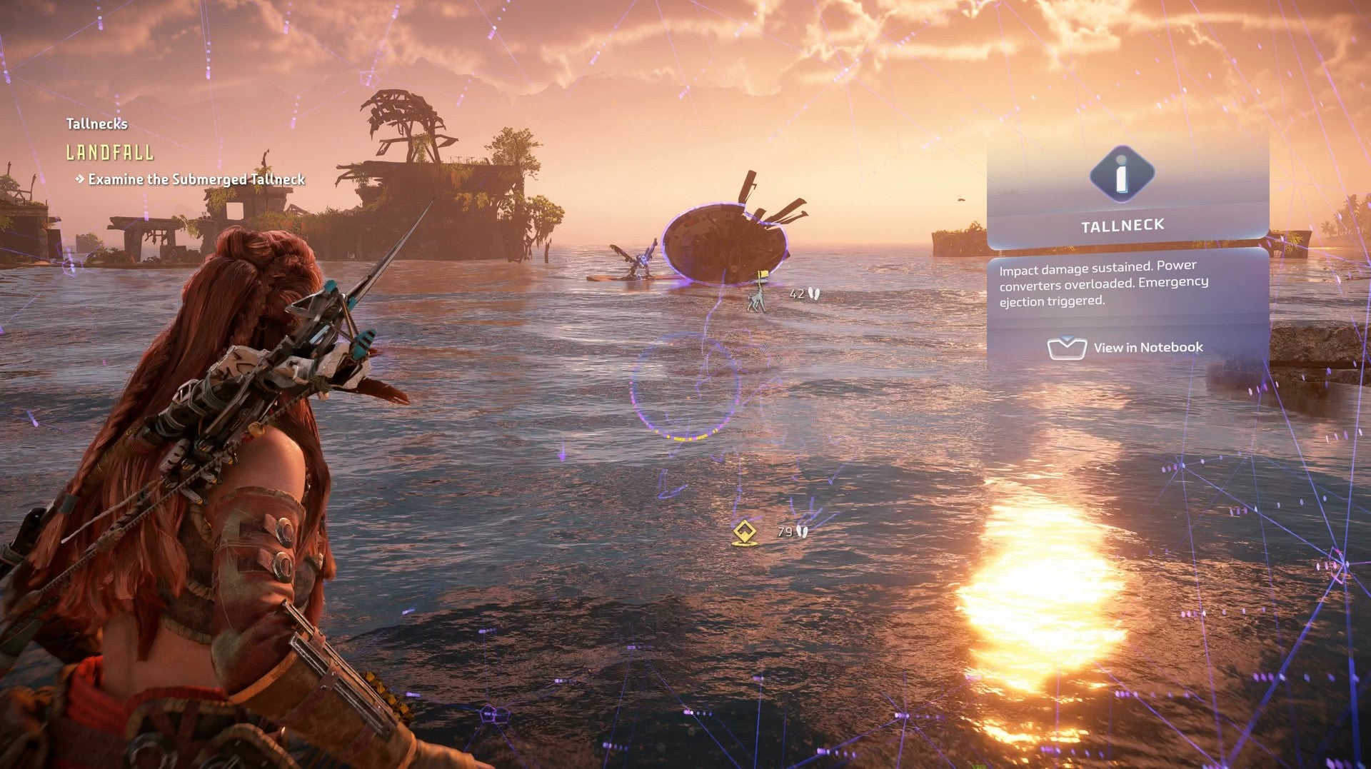 Horizon Forbidden West Tallneck Locations: How to Climb Tallnecks and Remove Map Fog - 27