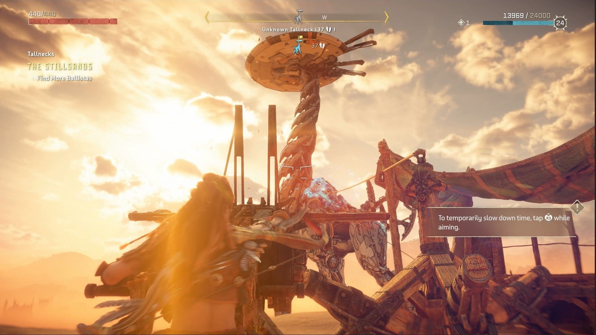 Horizon Forbidden West Tallneck Locations: How to Climb Tallnecks and Remove Map Fog - 16