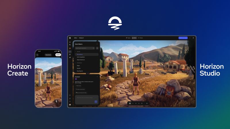 Meta reveals new AI-driven gaming tools designed for mobile devices and browsers, and also introduces VR glasses that will offer day-one support for Unity