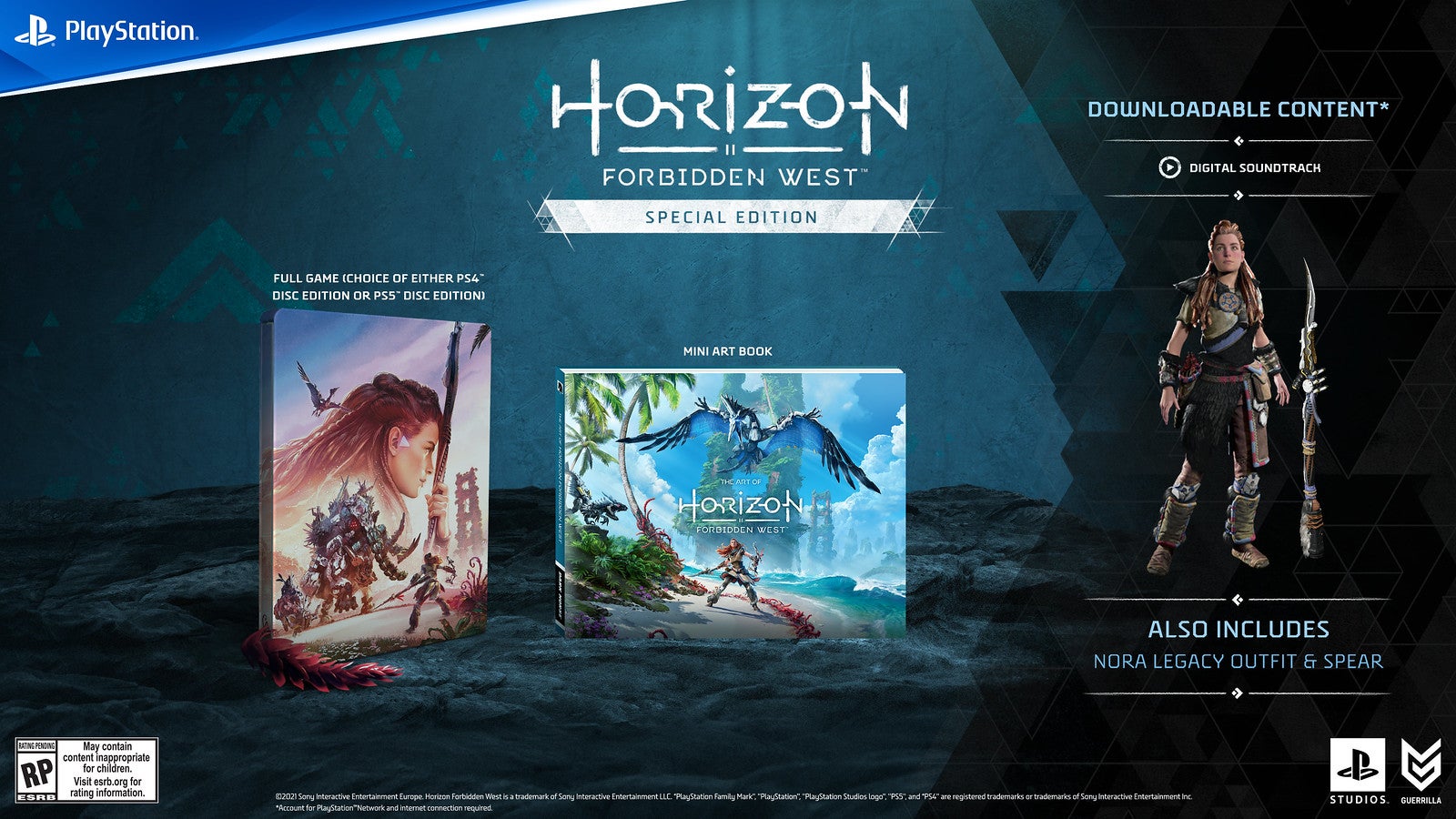 Horizon Forbidden West Standard and Special editions do not