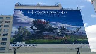 Big Horizon: Zero Dawn poster spotted in downtown LA