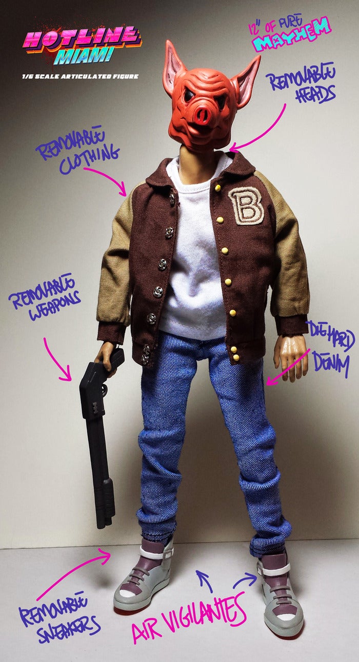 Hotline Miami action figures are selling like gangbusters on