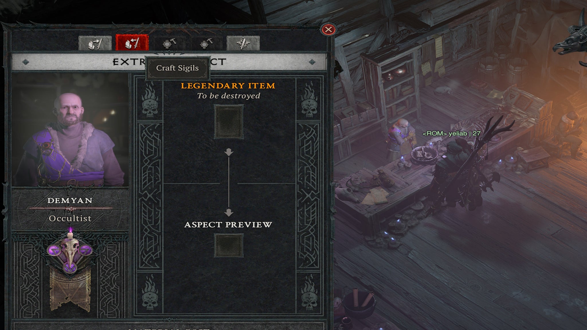 Diablo 4: How to craft sigils and get sigil powder - 3