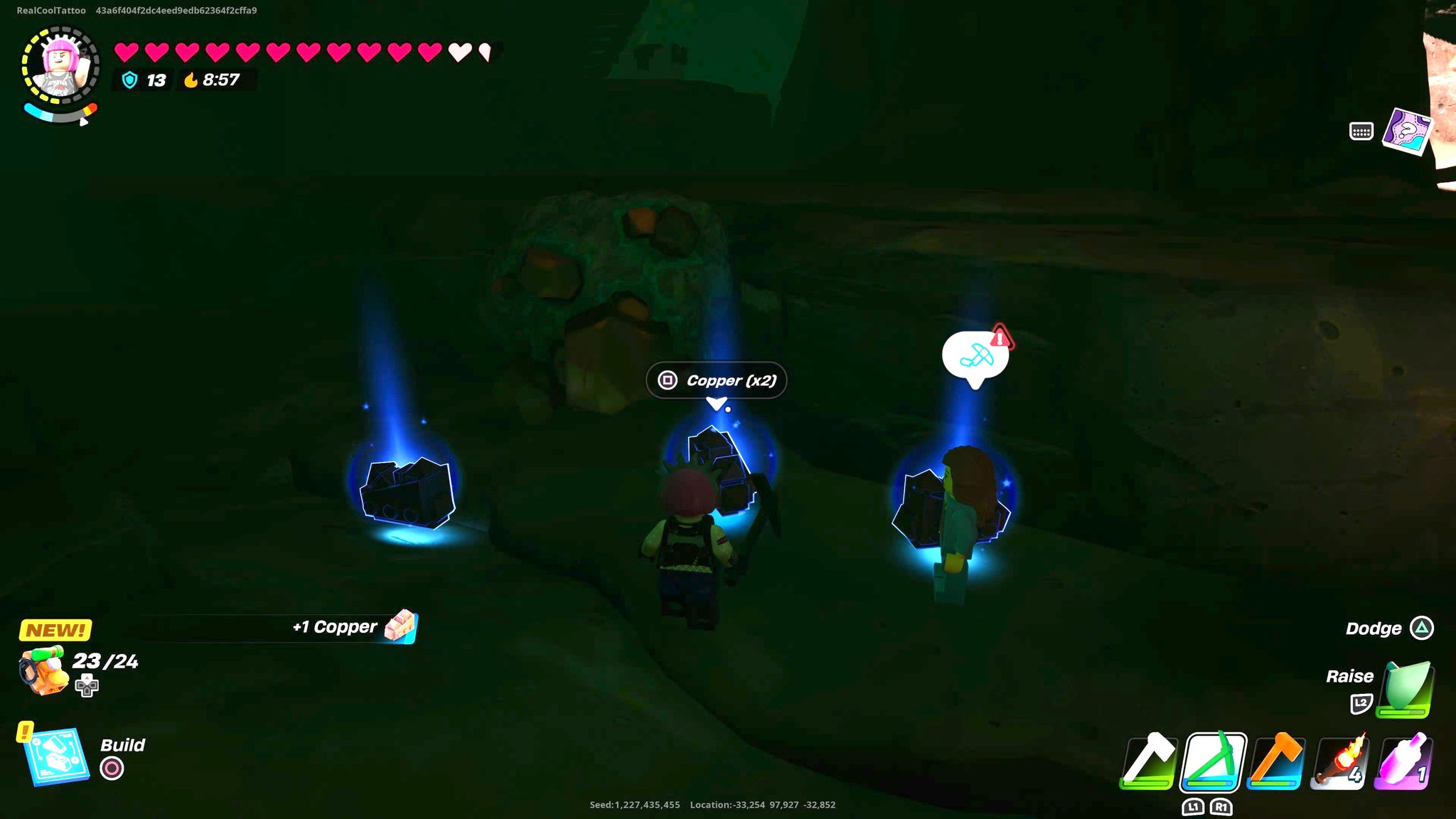 Lego Fortnite copper and how to get copper bars - 5