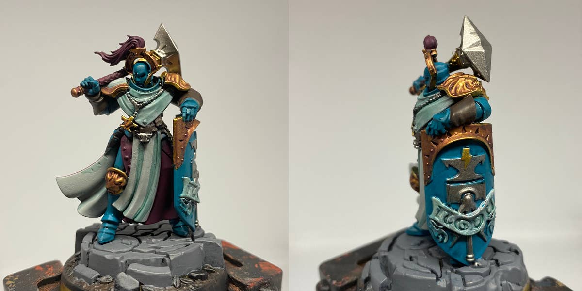 Mini figures to online paint