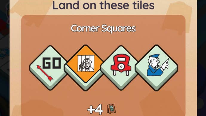 Monopoly menu screen explaining how to play in the Richens' restaurant.