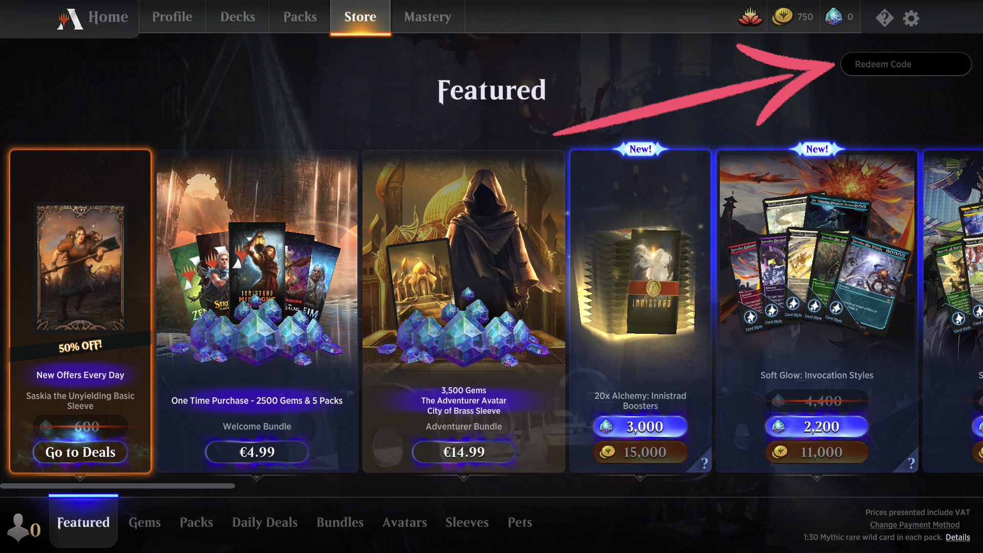How to Redeem Magic: The Gathering Arena Codes? Image: gnwcdn.com