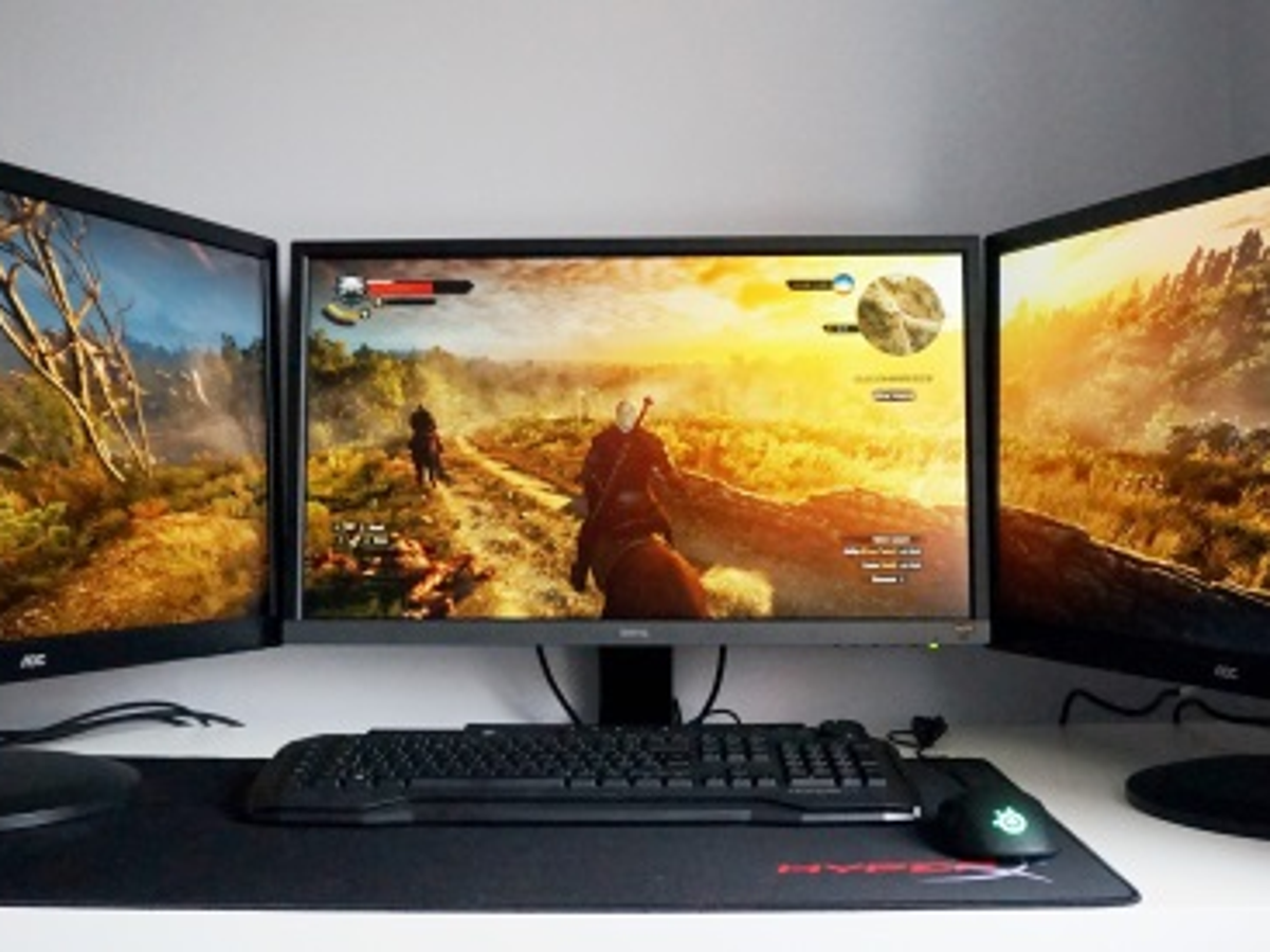 How to set up three monitors for ultrawide multi-monitor PC gaming