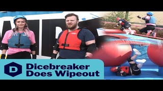 Watch Dicebreaker fail at Total Wipeout in real life!