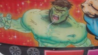 Square Enix is making a game based on the paintings of the Avengers on the sides of fairground rides