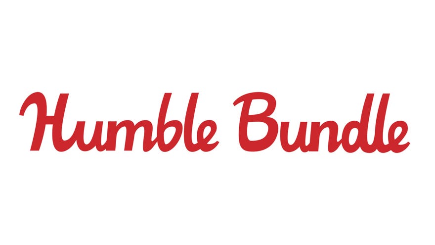 The Humble Bundle logo in red text on a white background.