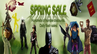Humble Store Spring Sale offers up to 90% off with daily deals, flash sales
